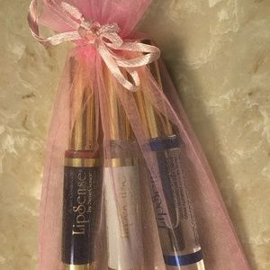 Brand New Sealed Lipsense Lipstick, Remover, Gloss in Bag